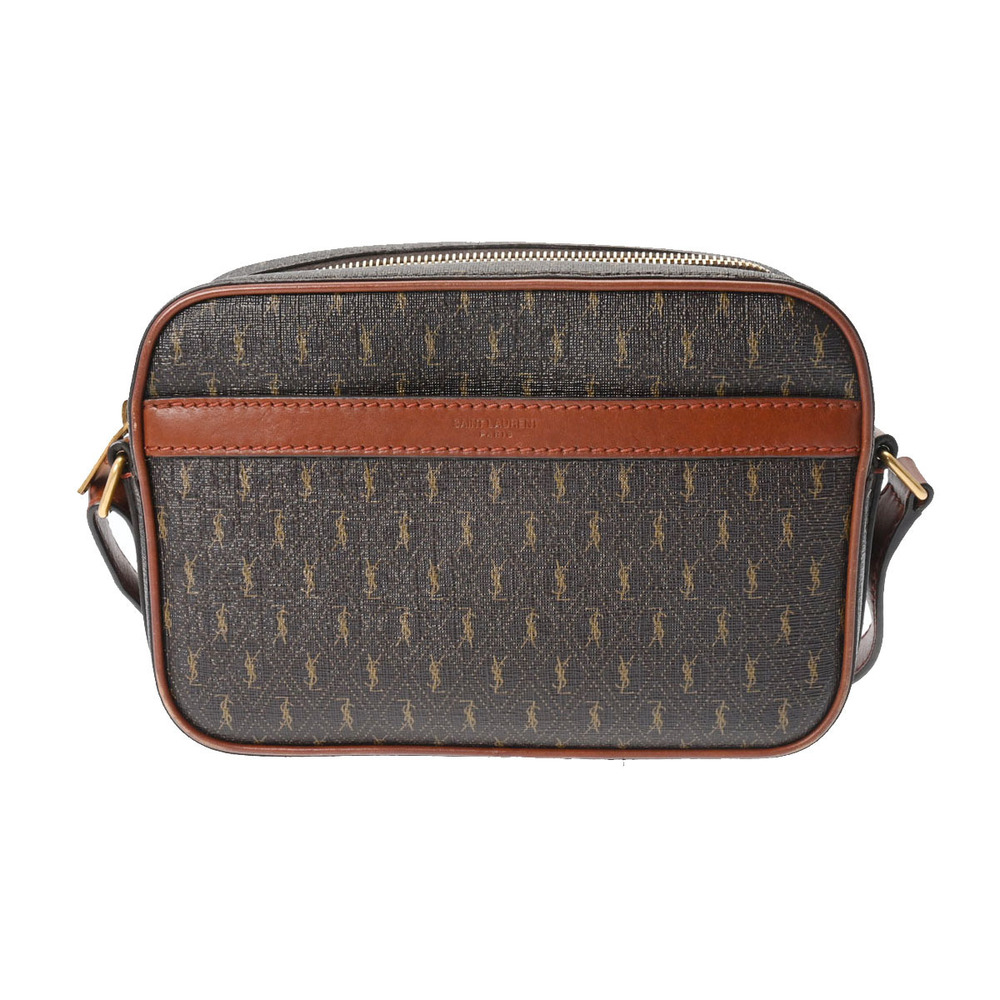 SAINT LAURENT Camera Bag Black Leather Shoulder